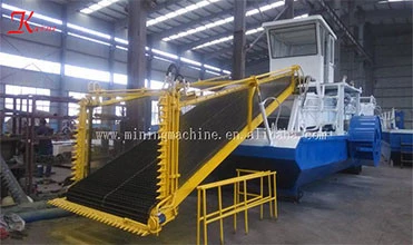 0.6m Water Weed Harvester Boat Aquatic Weed Cutting Machine