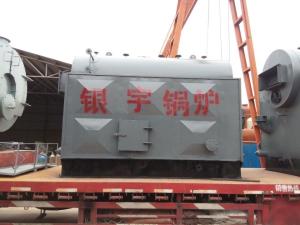 Quality Commercial Wood Fired Steam Boiler , Indoor Wood Boiler Reduce Resource Waste wholesale