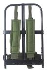 Aluminum Frame 50L Green Backpack for Outdoor Sports and Exploration