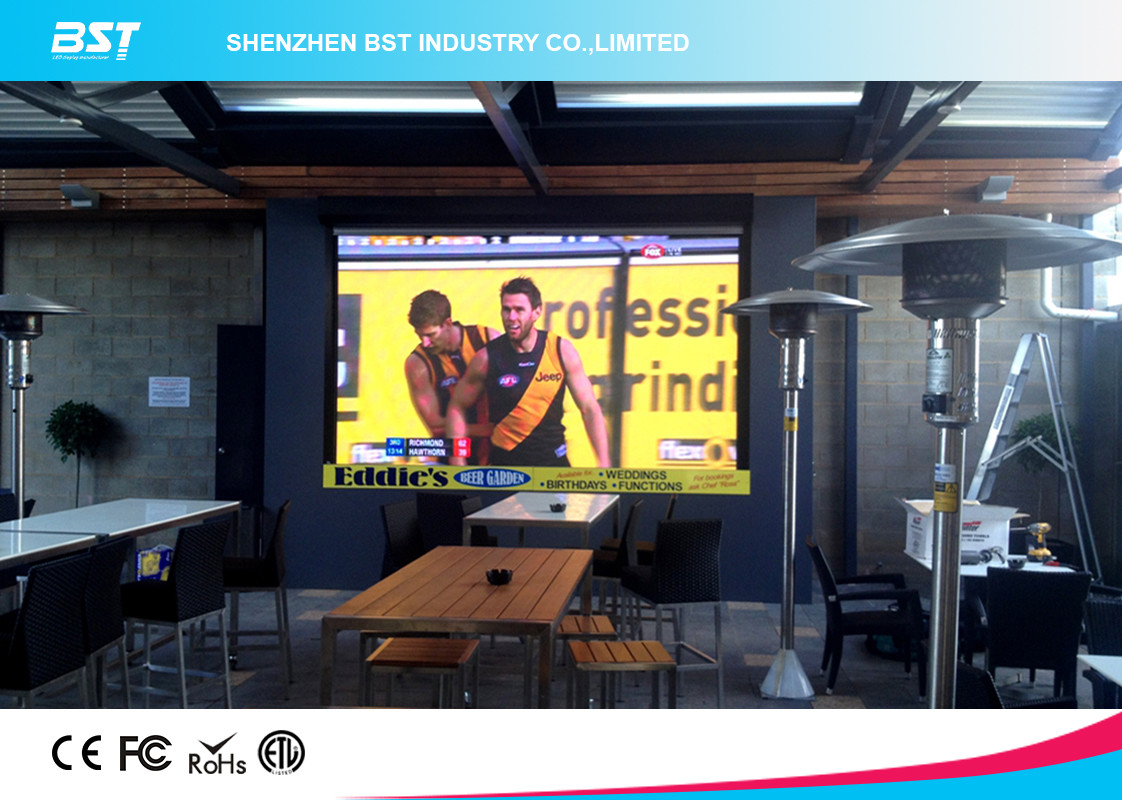 1 / 8 scan P5 SMD 3 in 1 Indoor Full Color Led Screen , with 160mmX160mm module