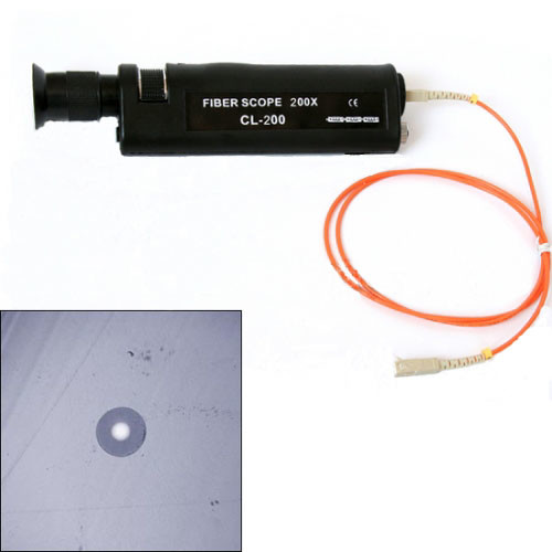 CLN - 200X Fiber Optic Microscope Handheld Good Optical Performance Highly Visible