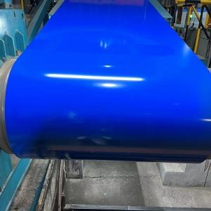 China PPGI / PPGL Color Coated Steel Coil 0.12 - 1.0mm Thickness For Building Industry on sale