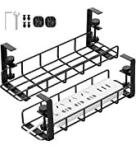 Carbon Steel Desk Cable Tray Electric Wire Organizer for Home/Office Cable