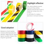 High Tensile Strength PVC Lane Marking Tape For Warehouse Safety In Black And