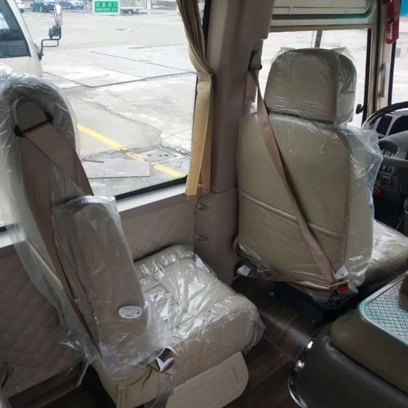 Used Diesel Engine Coach Coaster Bus With 3720mm Wheelbase For African Countries