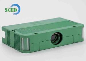 Quality Green 3.81mm Pluggable Din Rail Mounting Terminal Block Accessories PA66 Automotive wholesale