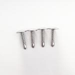 Stainless Steel SS AISI 410 Wafer Truss Head Self Drilling Screws For Metal