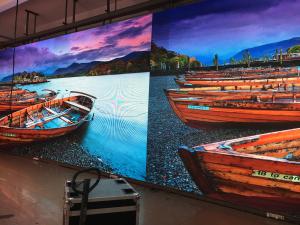 Quality High Resolution P3.91 Inside LED screen , Video Wall Advertising led display board wholesale