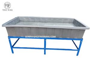 Quality 2M Lenght Lldpe Material Aquaponic Grow Bed Poly Aquaculture Tanks With Tank Accessories wholesale