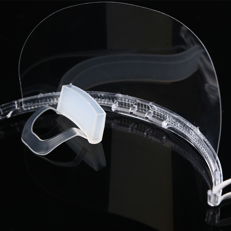 Food Service Sanitary Transparent Plastic Mouth Cover