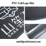 PVC Loop Flooring 12mm Commercial Entrance Mats With Logo