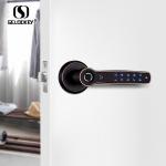 Bluetooth S1580 IC Card 304 Stainless Steel Fingerprint Door Locks