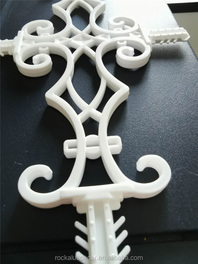 8*18 white color not fade outside bar decorative hardware