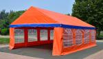 Orange Large Capacity Outdoor Party Tents , Easy Installation Garden Party Tent