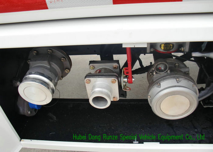 FAW 15000Liter Mobile Fueling Trucks / Fuel Tanker Truck With PTO Fuel Pump