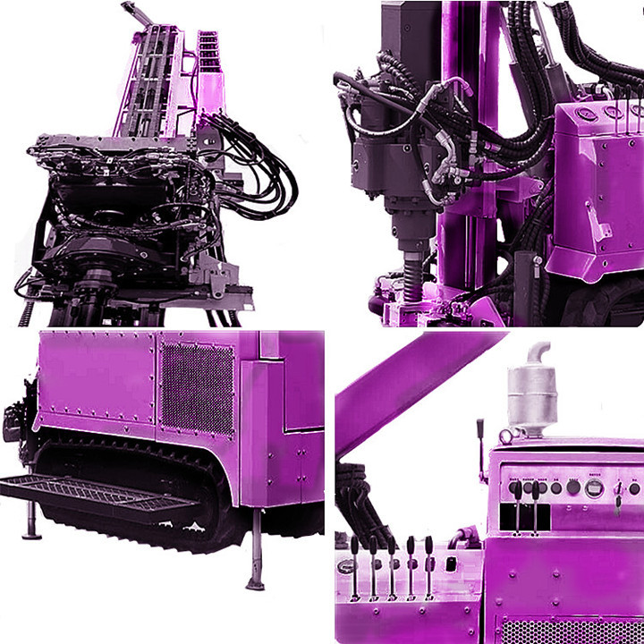 Sonic Drilling Rig Borehole 200m Geological Equipment Hydraulic Core Sample Drilling Rig
