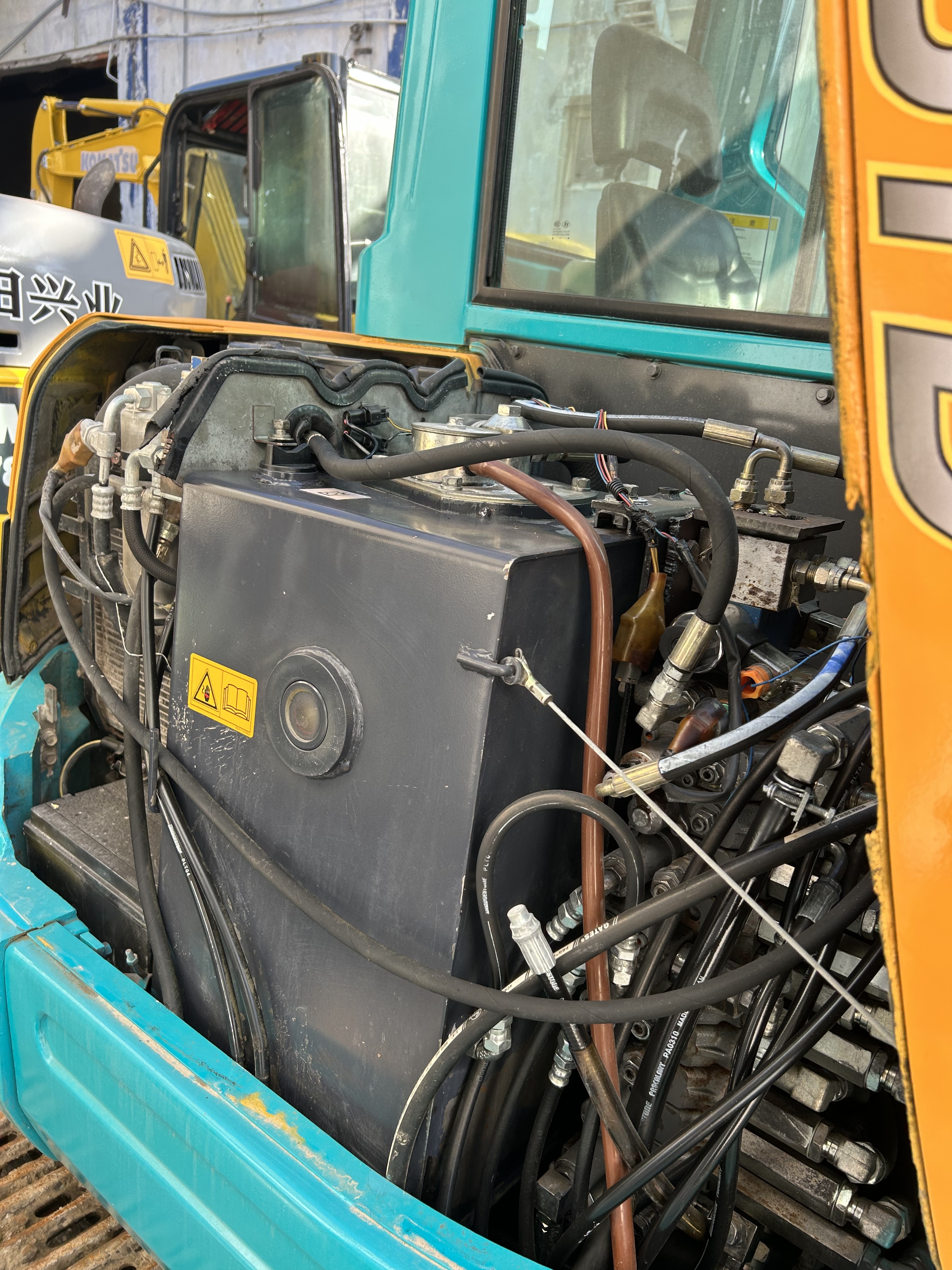 Blue Used Kubota KX161 Mini Excavator In Excellent Condition