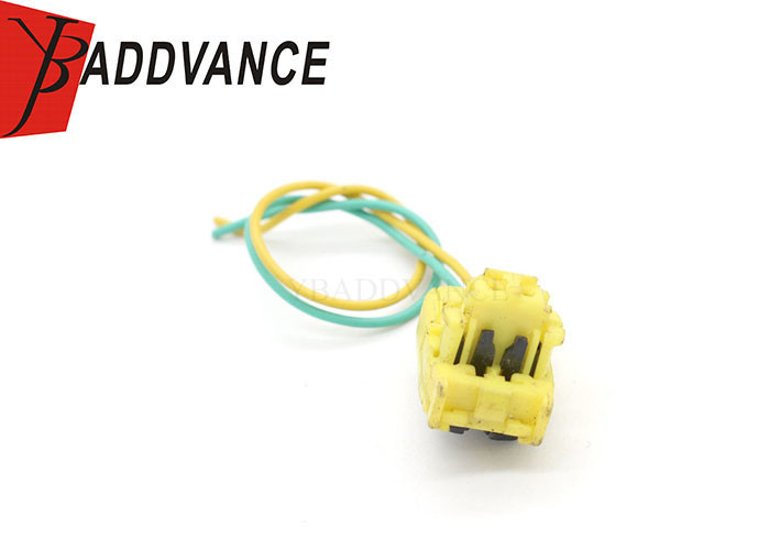 TE AP-31 2 Pin Yellow Front Seat Belt Airbag Connector Crash Sensor Connector