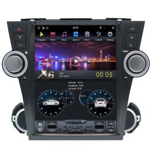 Quality 2013 Toyota Highlander Android Head Unit PX6 12.1 inch Navigation System wholesale