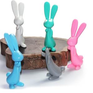 Quality Rabbit shape plastic ball pen kids toy ball pen wholesale