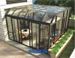 4 Seasons Single Slope Roof Sunroom All Glass Sunroom Enclosures Addition