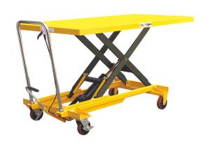 Quality Ageing Resistance Heavy Duty Lift Table , Extra Large Plate Scissor Lift Work Table wholesale
