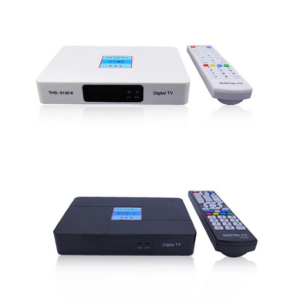 Universal TV Set Top Box For Cable TV Receiver Support Spanish / English DEXIN