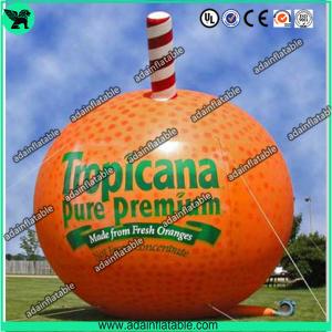 Quality Event Advertising Inflatable Fruits Model Orange Replica/Promotion Inflatable Fruits wholesale