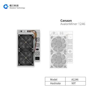 Quality 90T 38J/T Canaan Avalonminer A1246 Cryptocurrency BTC BCH Evaluation wholesale