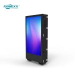 Fan Cooling Double Sided Digital Signage Bus Stop Display 75inch