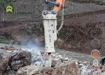 Hydraulic Concrete SB81 Hammer Mini Excavator Rock Breaker For Komatsu PC220