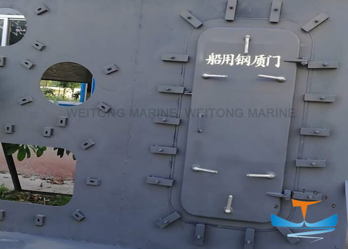 Baking Finish Marine Watertight Doors A60 Fire Prevention High Pressure Resistant