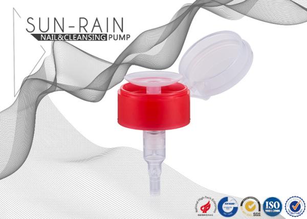 Out spring nail pump seperate flip top cap nail dispener SR-705B makeup pump
