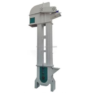 Quality 20t/h Rice Milling HDPE Maize Wheat Bean Centrifugal Discharge Conveyor Bucket Elevator wholesale