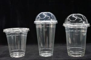 Quality 32oz 185mm Biodegradable PLA Cups , 100% PLA Salad Bowl wholesale