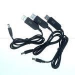 Customized Voltage 15V 12V 10V 9V 4V 3V USB to DC Micro Type C Charger Cable for