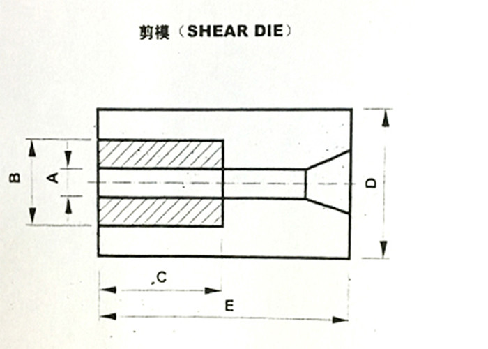 Customized Size Cutting Shear Die 0.01 Tolerance With SKD61 / DIN1.2344 Shell