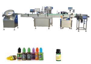 China 5-35 bottles/min Pump Liquid Filling Machine , PLC Control Vial Liquid Filling Machine on sale