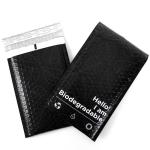Ultralight Black Plastic Mailer Shipping Bags Moistureproof Biodegradable