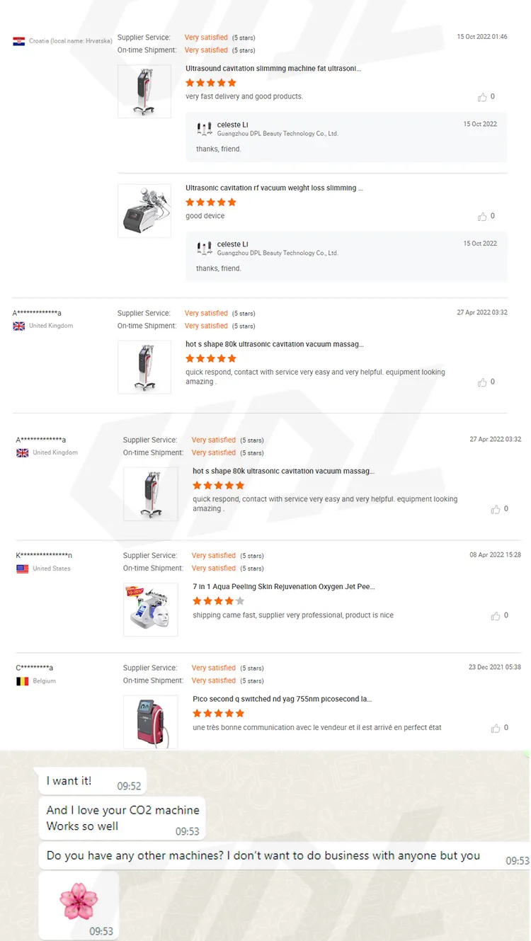 Hot Sale 80K Cavitation Machine Vacuum Fat Dissolving Device Weight Loss Machine Wrinkle Removal Slimming Machine