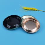 Customized Logo Stretch Rose Gold 150mm Tinplate Lid