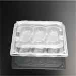 Transparent Fruit Storage 180x195x55mm PET Plastic Tray