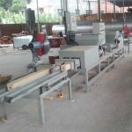 Double Head Compressed European Sawdust Pallet Block Machine