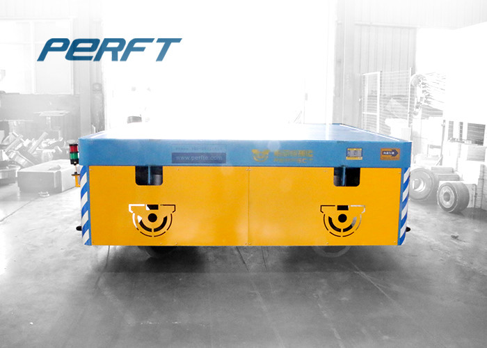 1-30t Electric Heavy Duty SGS Material Transfer Cart Remote And Hand Wireless Control