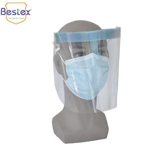 Quality Personal Protective 0.2mm Disposable Face Shields Medical wholesale