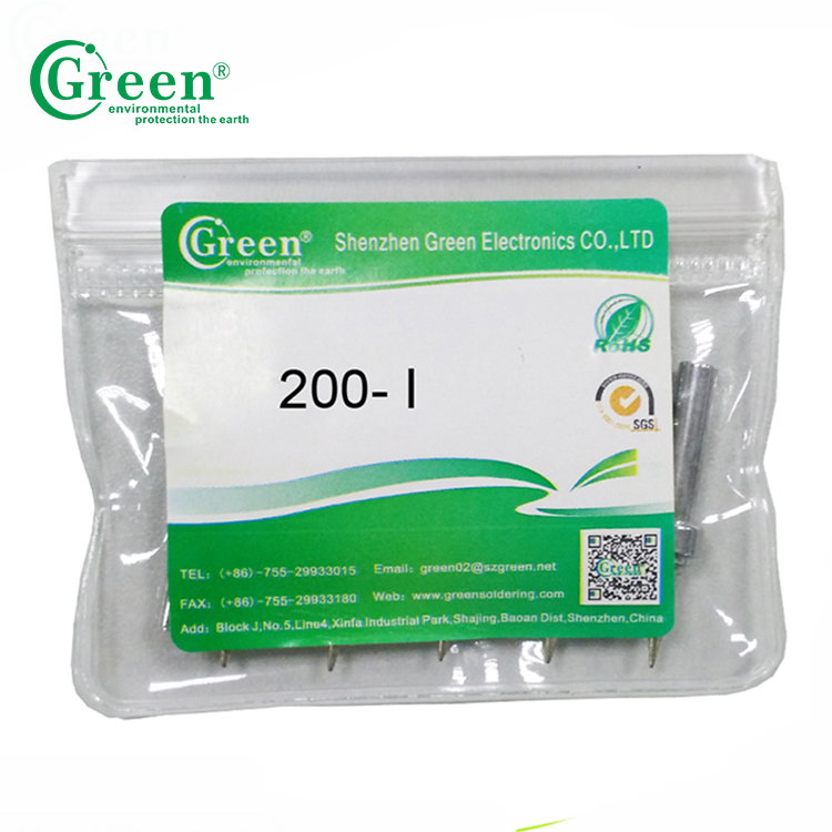 200 - I Point Shape Soldering Tips Single package;10pcs/ba Rohs SGS