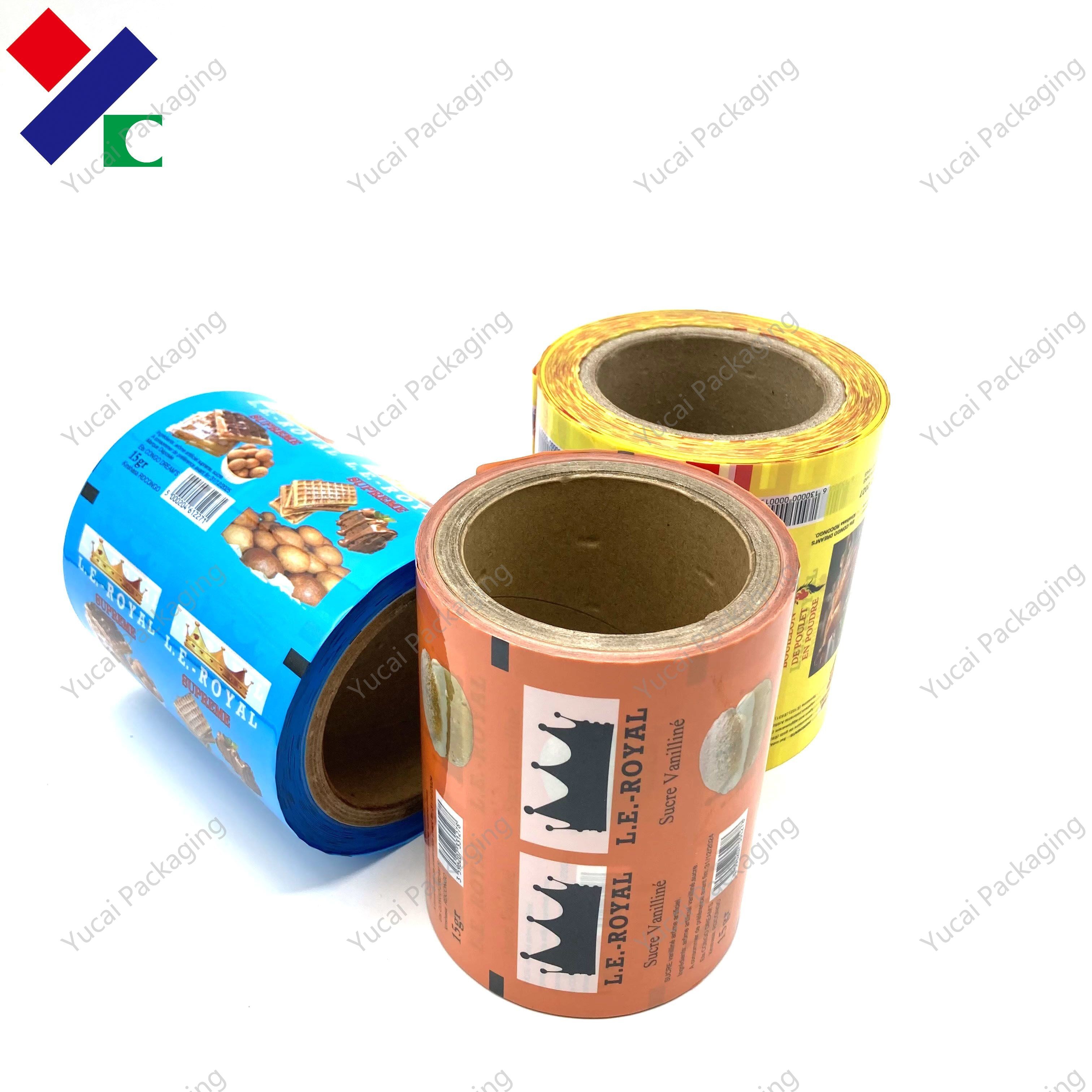 BOPP Pearl Printed Food Packaging Film Flexible Clear Plastic Protective
