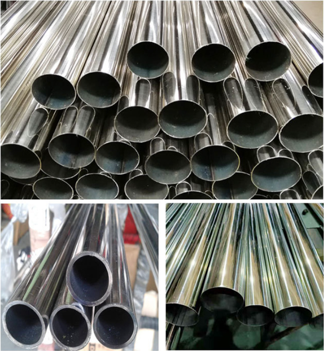 Seamless 304 Stainless Steel Pipe 316L 317L Surface Frosting White Smooth For Boiler