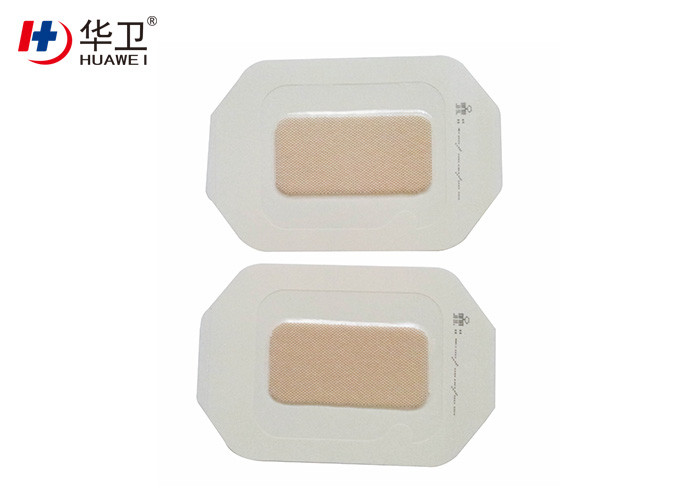 Skin Friendly Breathable Transparent Adhesive Film Dressing With Absorbent Pad