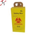 Recyclable Paper Medical Sharps Box Safety Boxes 58X28X50 Cm Single Package Size